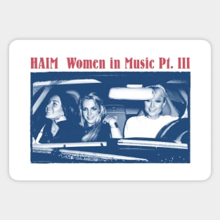 Haim † Retro Aesthetic Design Magnet